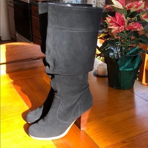 Colin Stuart (Victoria’s Secret) Suede Slouch Boot